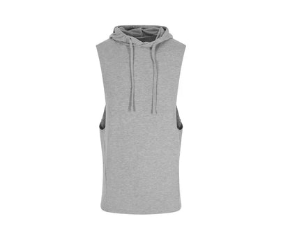 Sleeveless hoodie